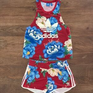 Adidas Tank & Short Matching Set
